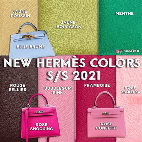 hermes 2021 colors